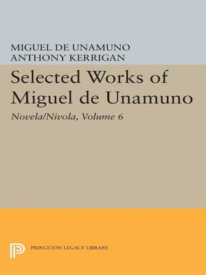 cover image of Selected Works of Miguel de Unamuno, Volume 6